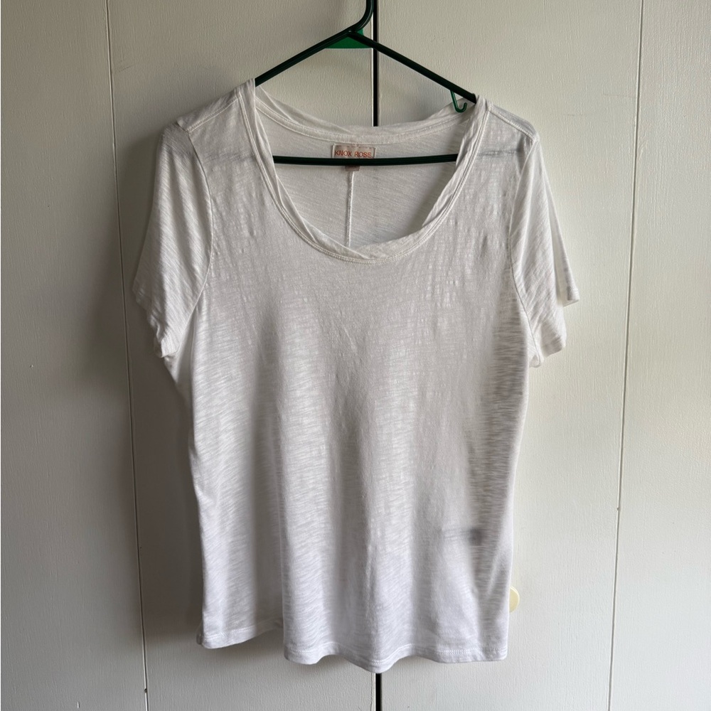 Knox Rose White Short Sleeve Tee